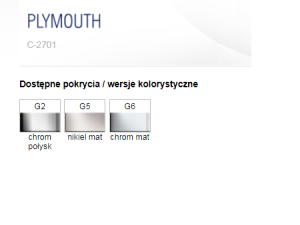 UCHWYT C2701G2CHR L-32