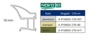 S.10 RĄCZKA NOVO-10 BRĄZ=(10/4) 2,7M GTV