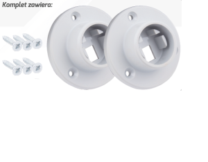PROFIL LED RELING ROZETA ALU ( 1 para )