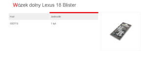 S.WÓZEK DOLNY LEXUS 18 (BLISTER=2SZT)