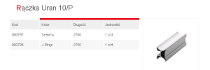 S.10 RĄCZKA URAN 10/P BRĄZ