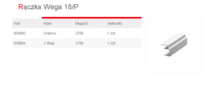 S.RĄCZKA WEGA 18/P BRĄZ