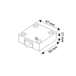 WYŁĄCZNIK DO DRZWI PRZES.BIAŁY