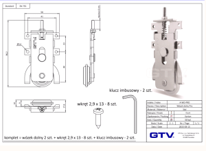 S.WÓZEK  GTV DOLNY PRO (2 SZT)
