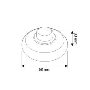 WYŁĄCZNIK NOŻNY CZARNY