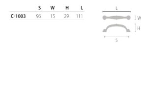 UCHWYT C1003G4ANTYK L-96